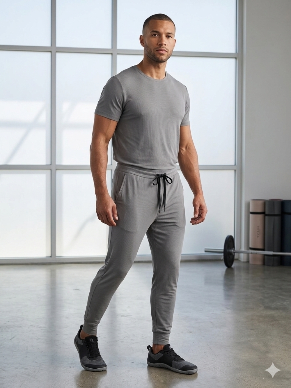 Born Primitive Men’s Recovery Joggers Grey XXL Like New